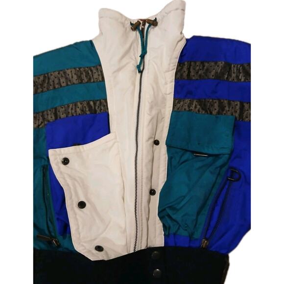 HEAD Womens Ski Suit Vintage sz 10 One Piece Retro 80s 90s - Picture 6 of 14